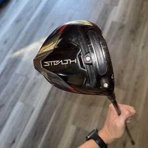 Taylormade Stealth Plus 9 Degree Driver RDX Smoke Graphite Shaft RH Golf Club
